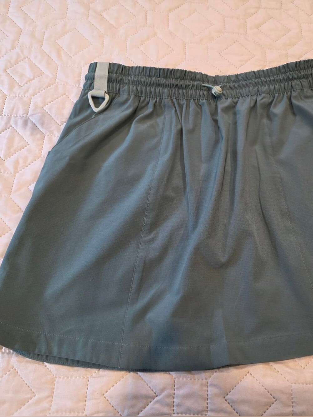 cotopaxi Slate Blue Elastic-Waist Skater Skirt